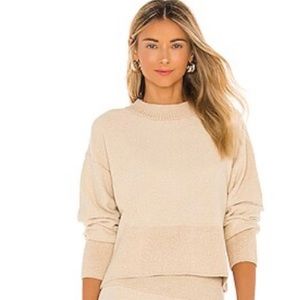 MAJORELLE Audrey Pullover in Nude/XS